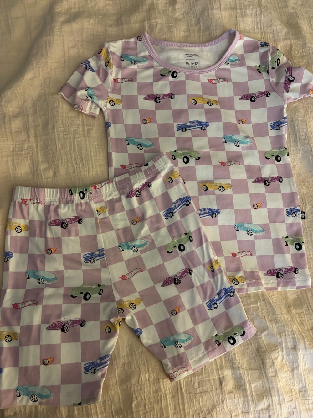 Kyte baby 6T sparkle & speed toddler pajamas